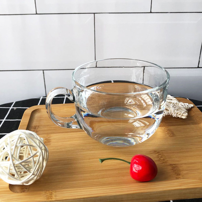 16 oz. Glass Wide Mouth Coffee Mug3