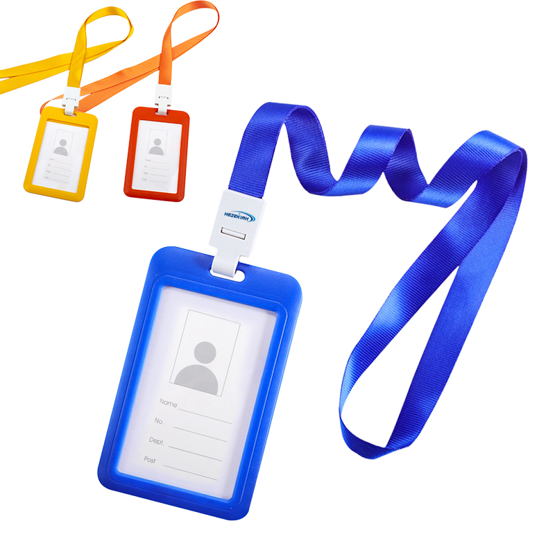Portable Employee Plastic ID Card Holder3