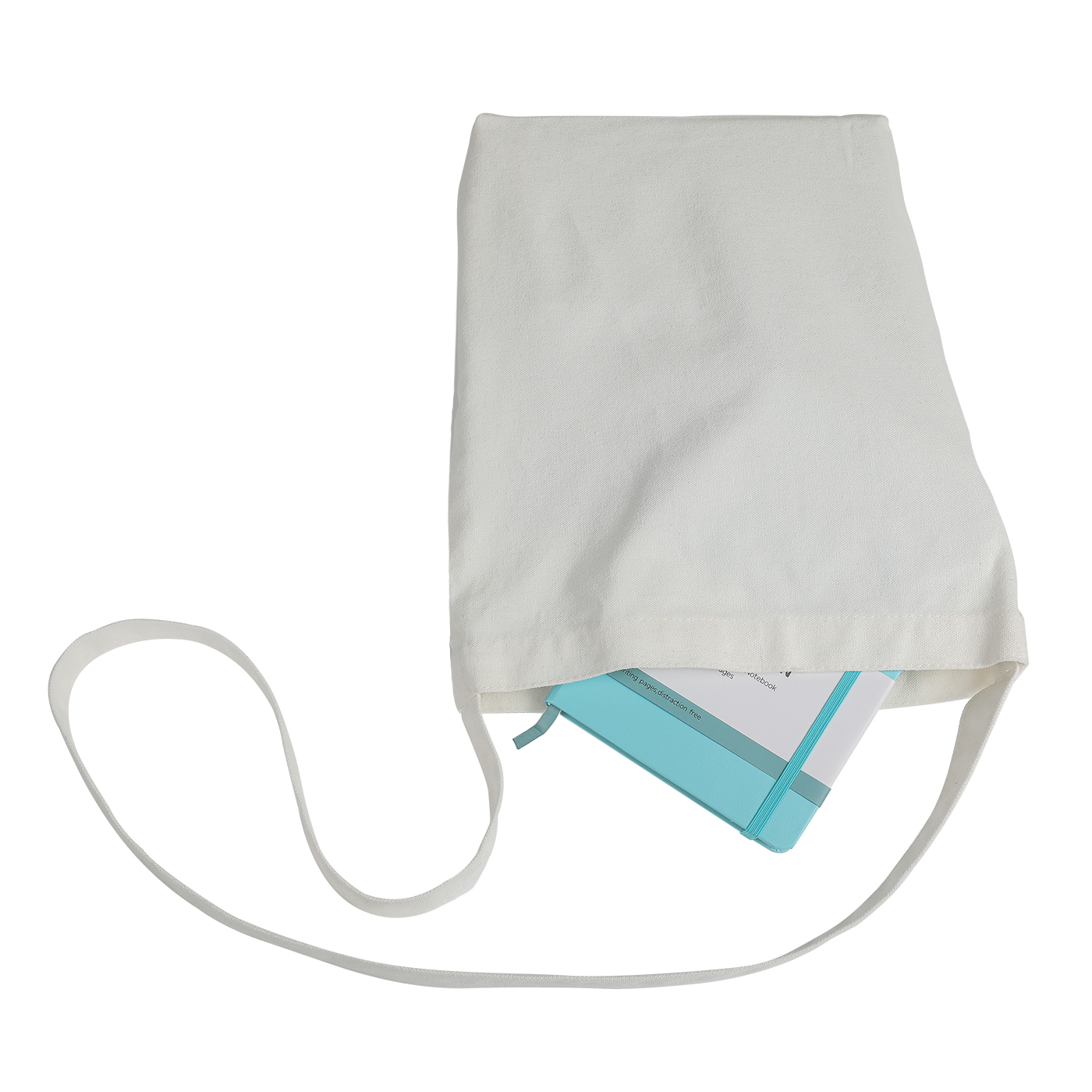12 oz. Canvas Tote Bag with Long Strap2