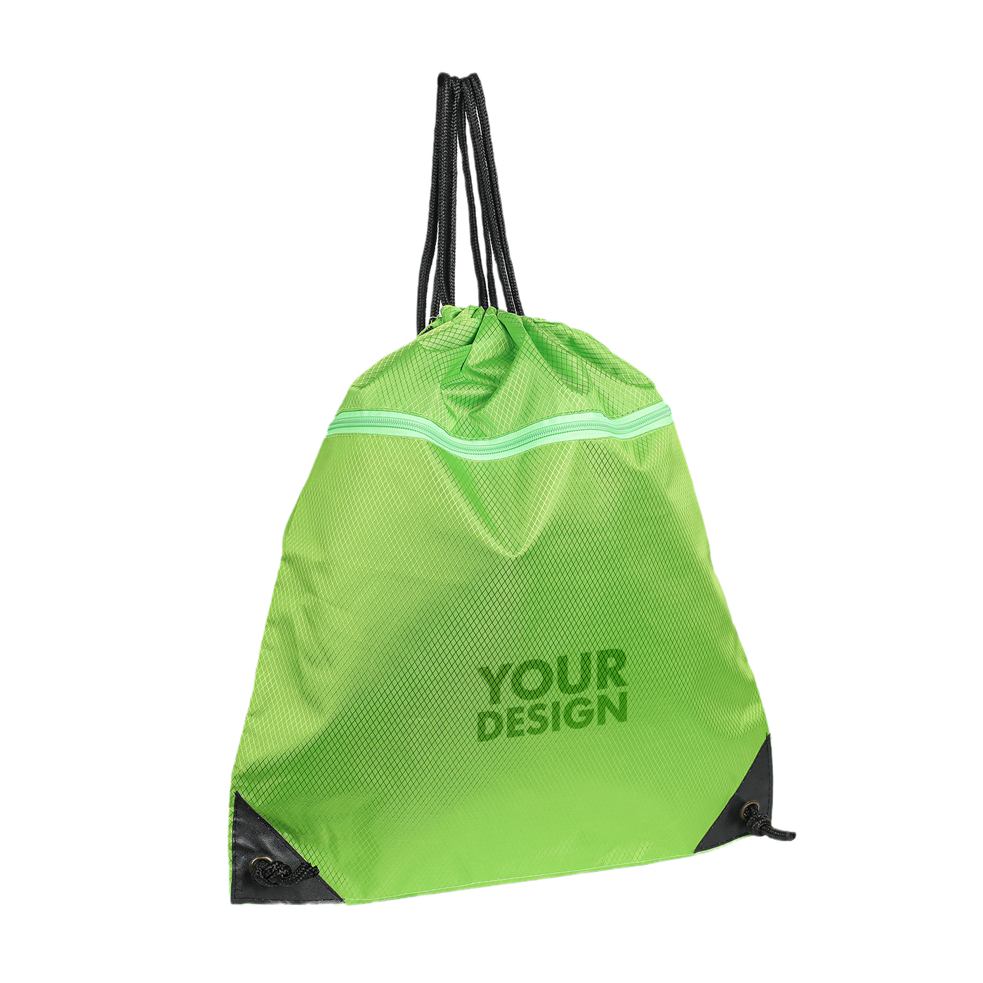 Nylon Drawstring Backpack With Printing2