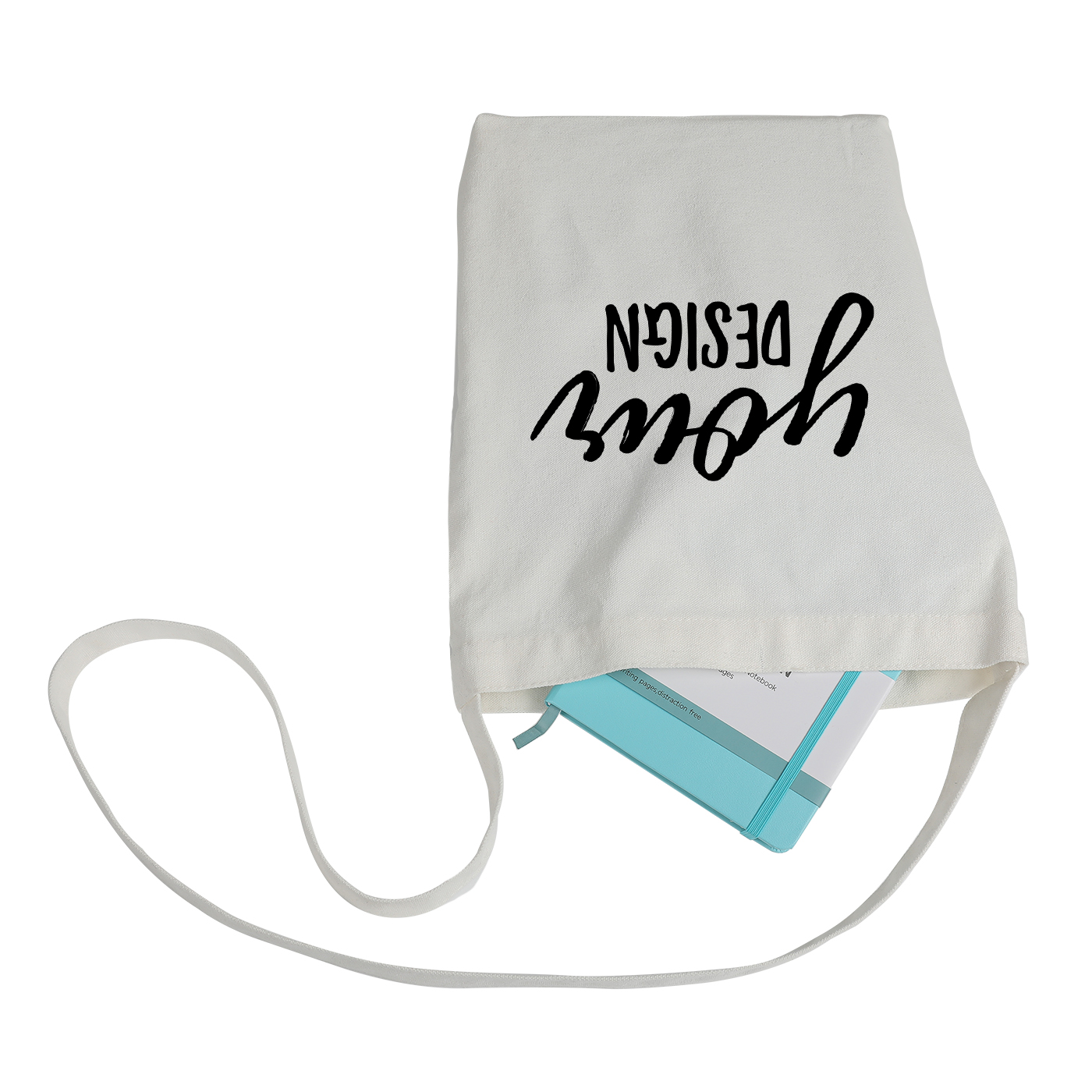12 oz. Canvas Tote Bag with Long Strap1