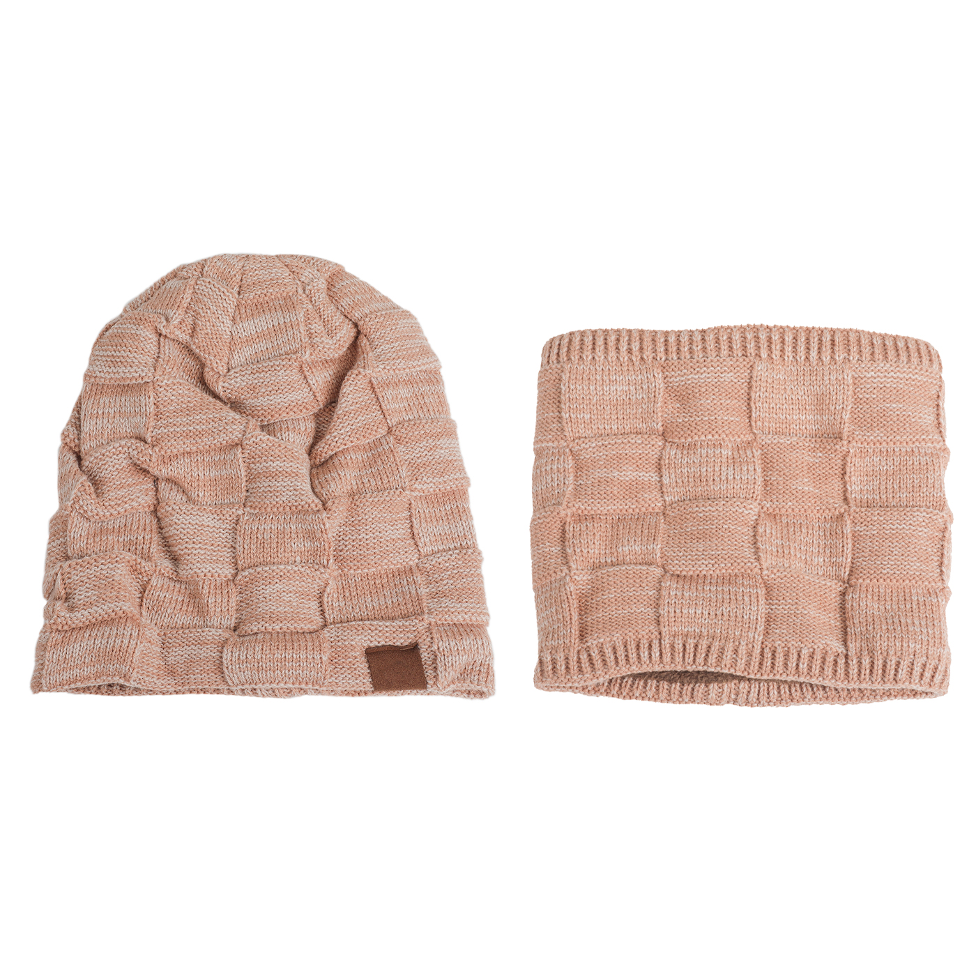 Warm Beanie Scarf Set4