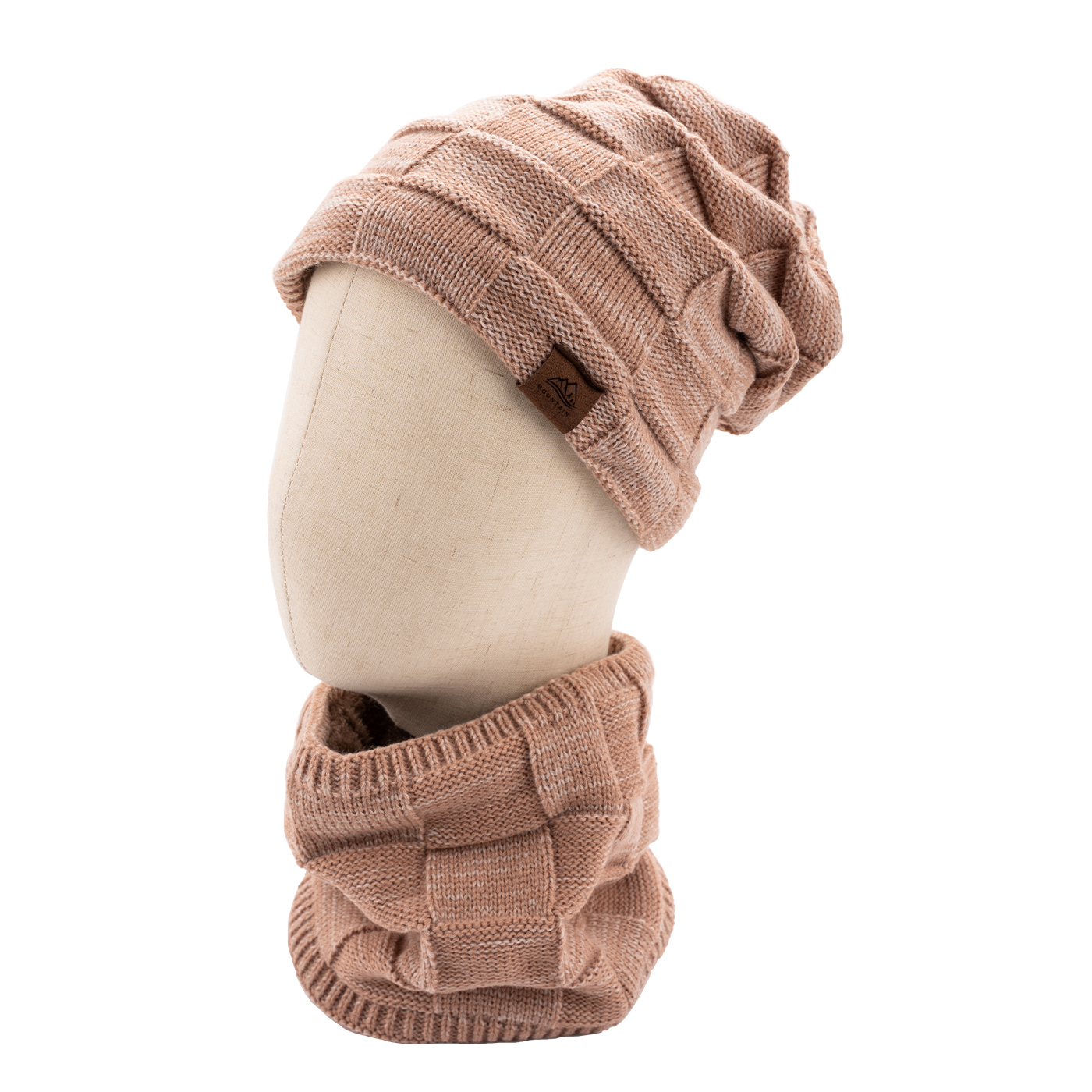 Warm Beanie Scarf Set