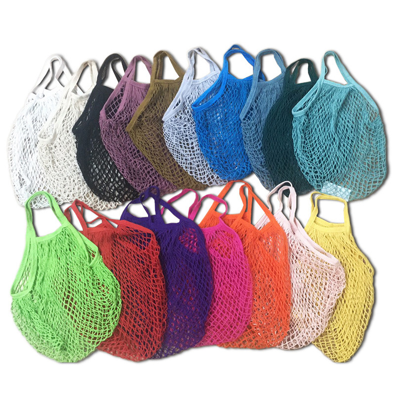 Small Cotton Mesh Shopping Bag3