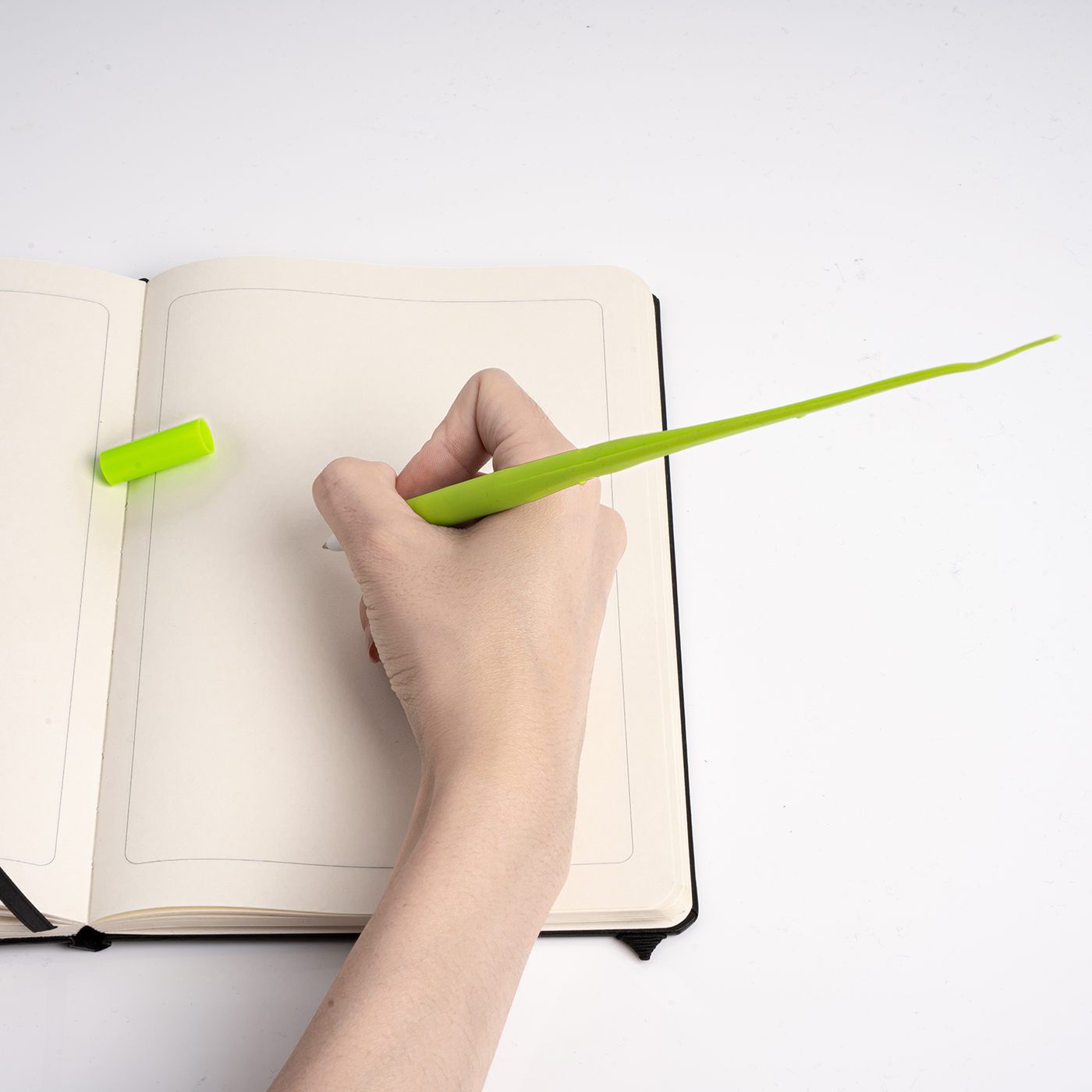 Novelty Silicone Grass Ballpoint Pen1