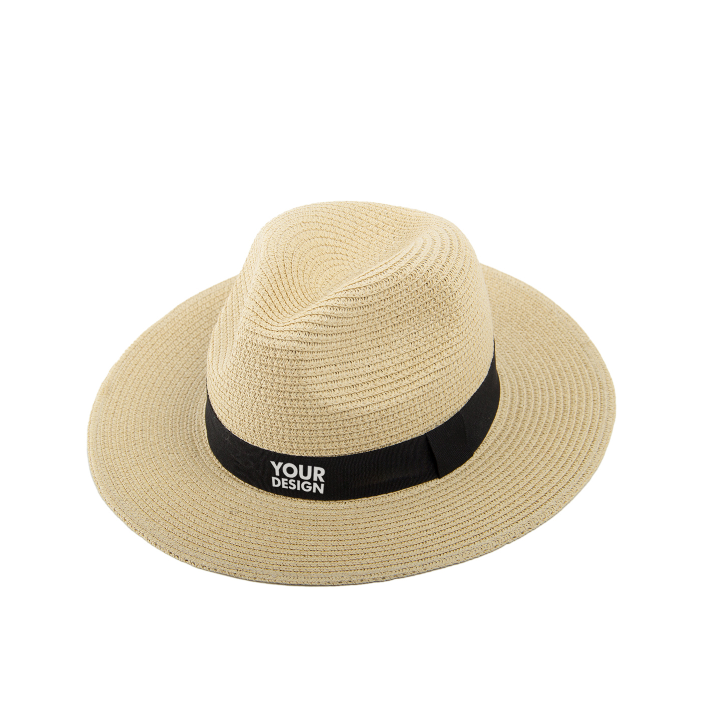 Customized Wide Brim Panama Hat1