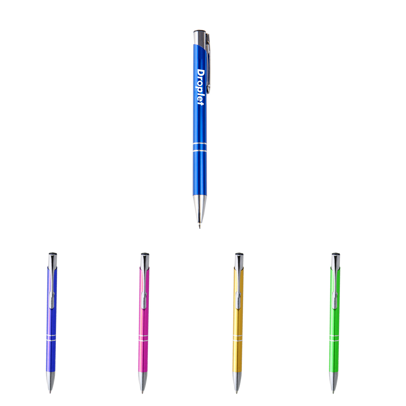 Promotional Engraved Metal Click Ballpoint Pen