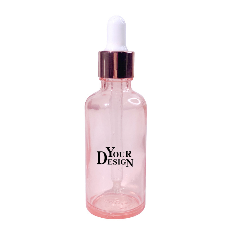 Rose Gold Glass Dropper Bottle2