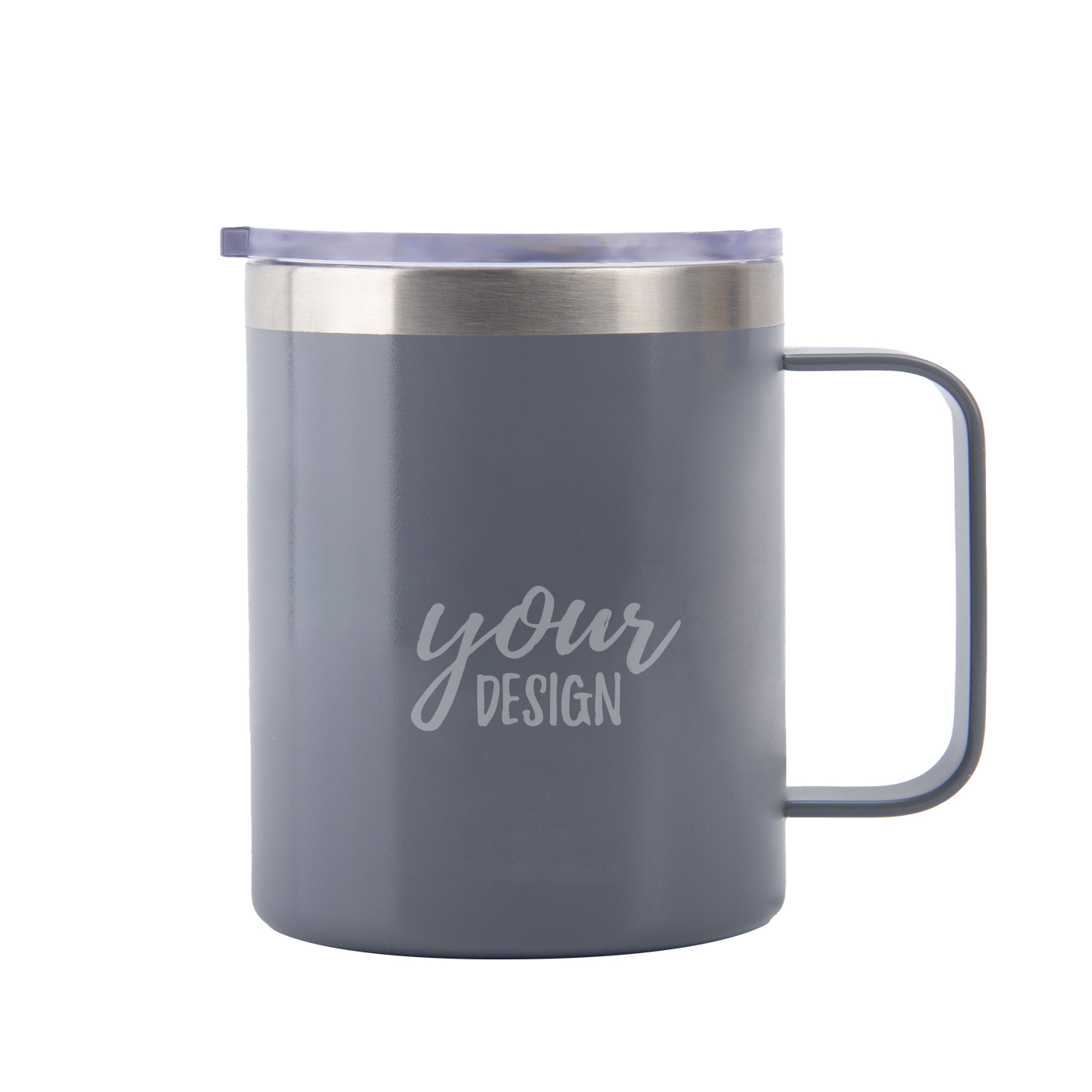 12 oz. Insulated Coffee Mug With Lid2