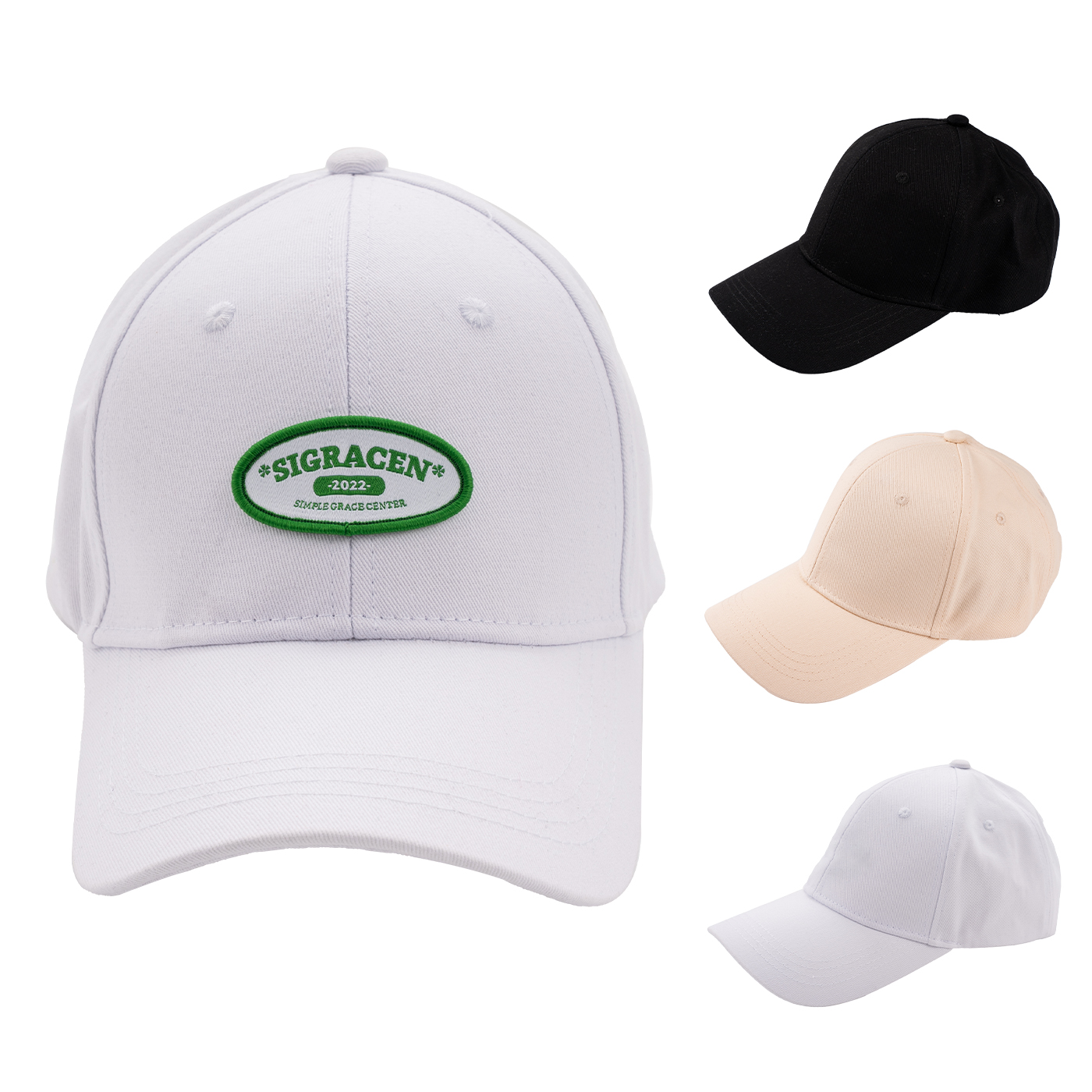 Adjustable 6 Panel Baseball Cap