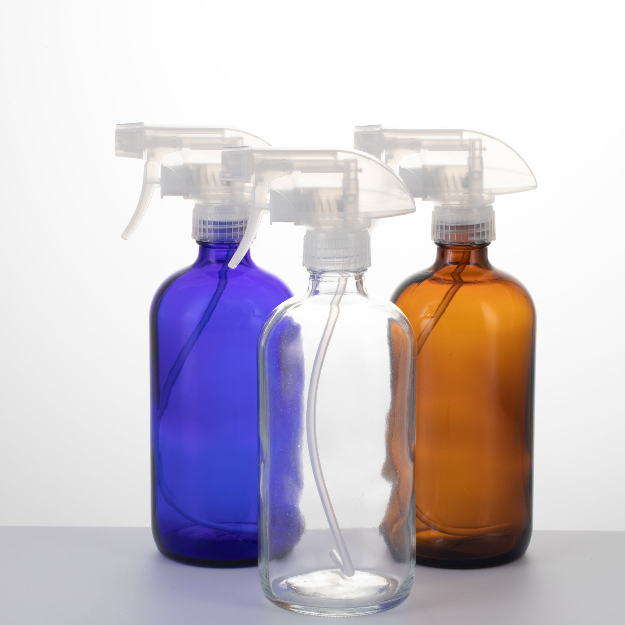 17 oz. Clear Glass Spray Bottle2