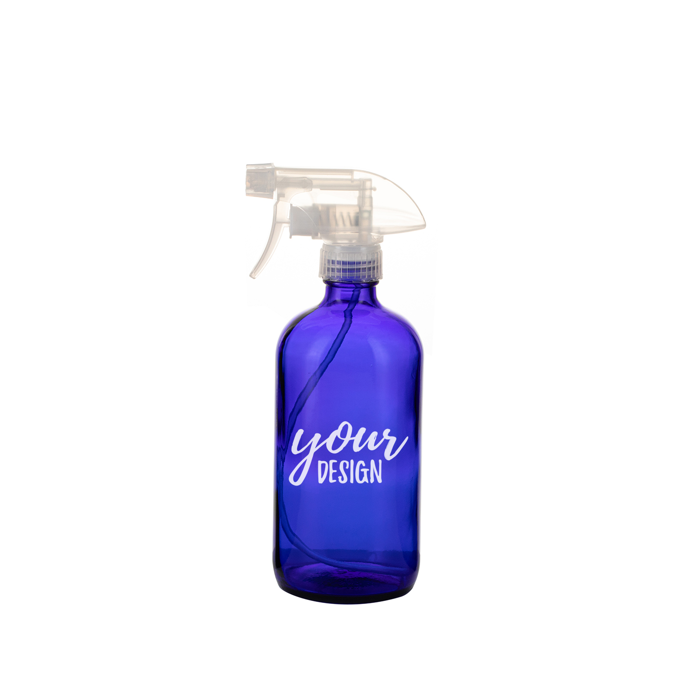 17 oz. Blue Glass Spray Bottle1