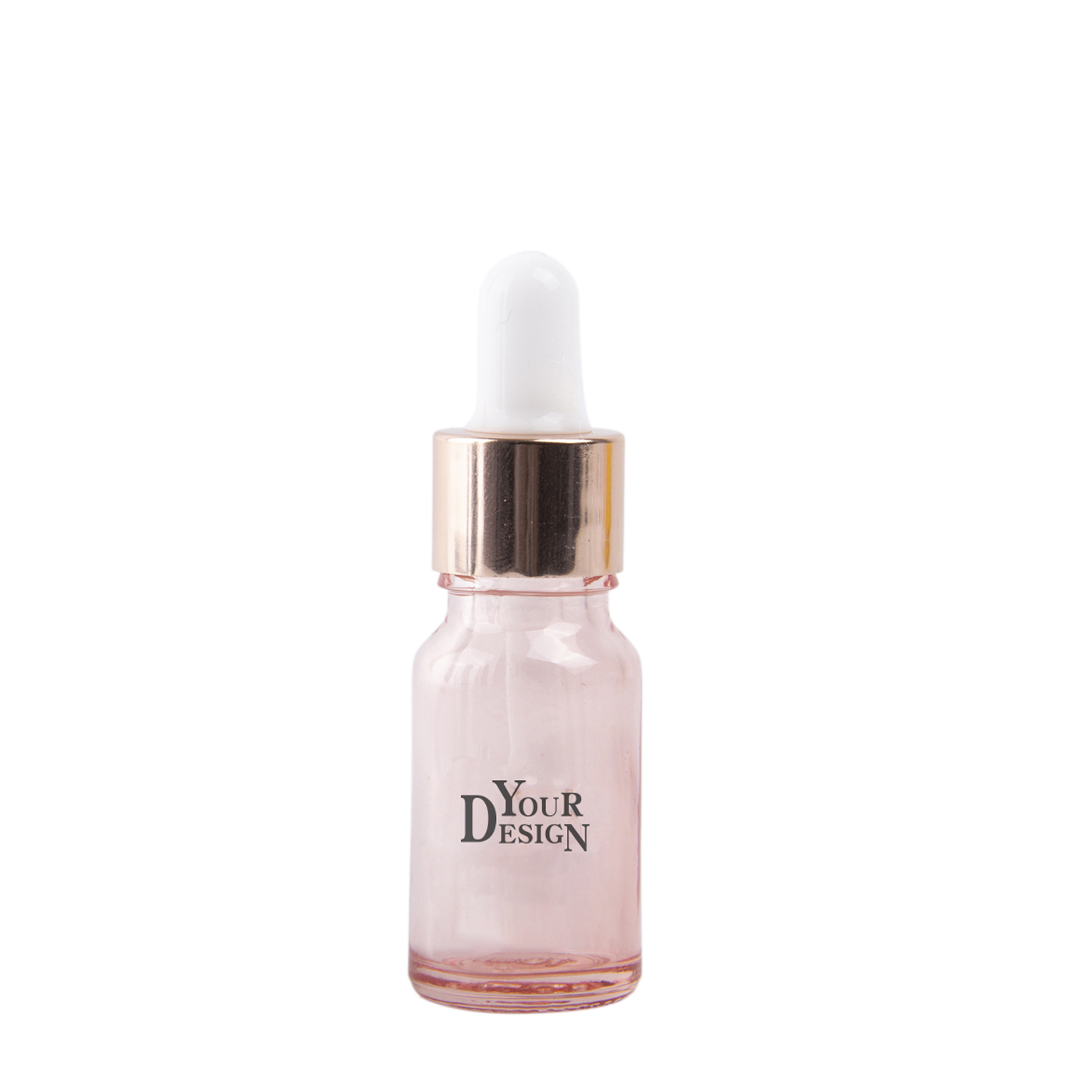 Small Rose Gold Glass Dropper Bottle2