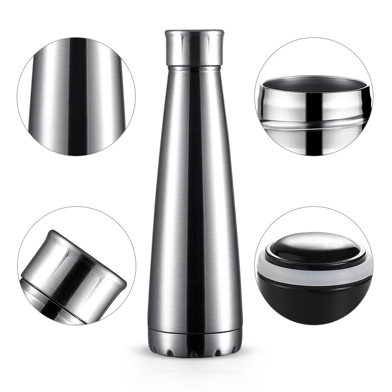 15 oz. Cone Shaped Vacuum Insulated Sport Bottle1