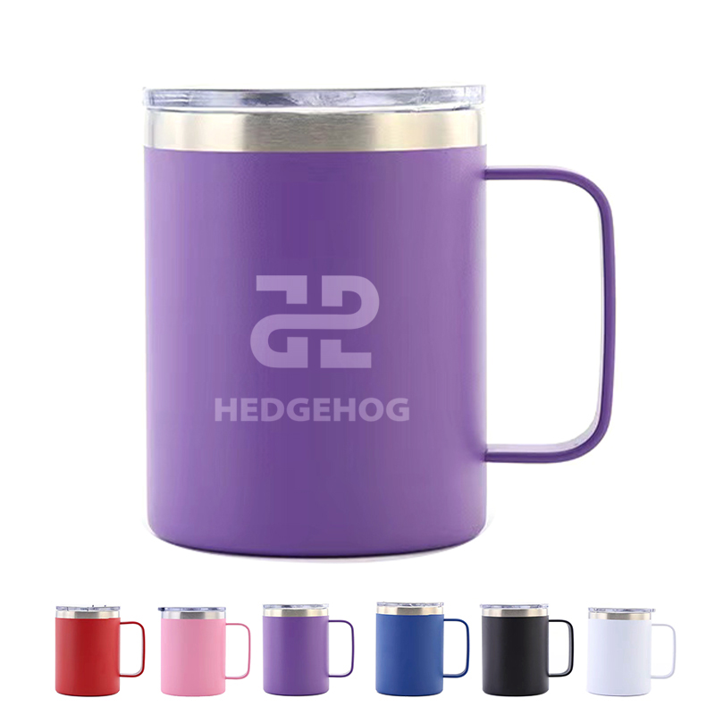 12 oz. Insulated Coffee Mug With Lid