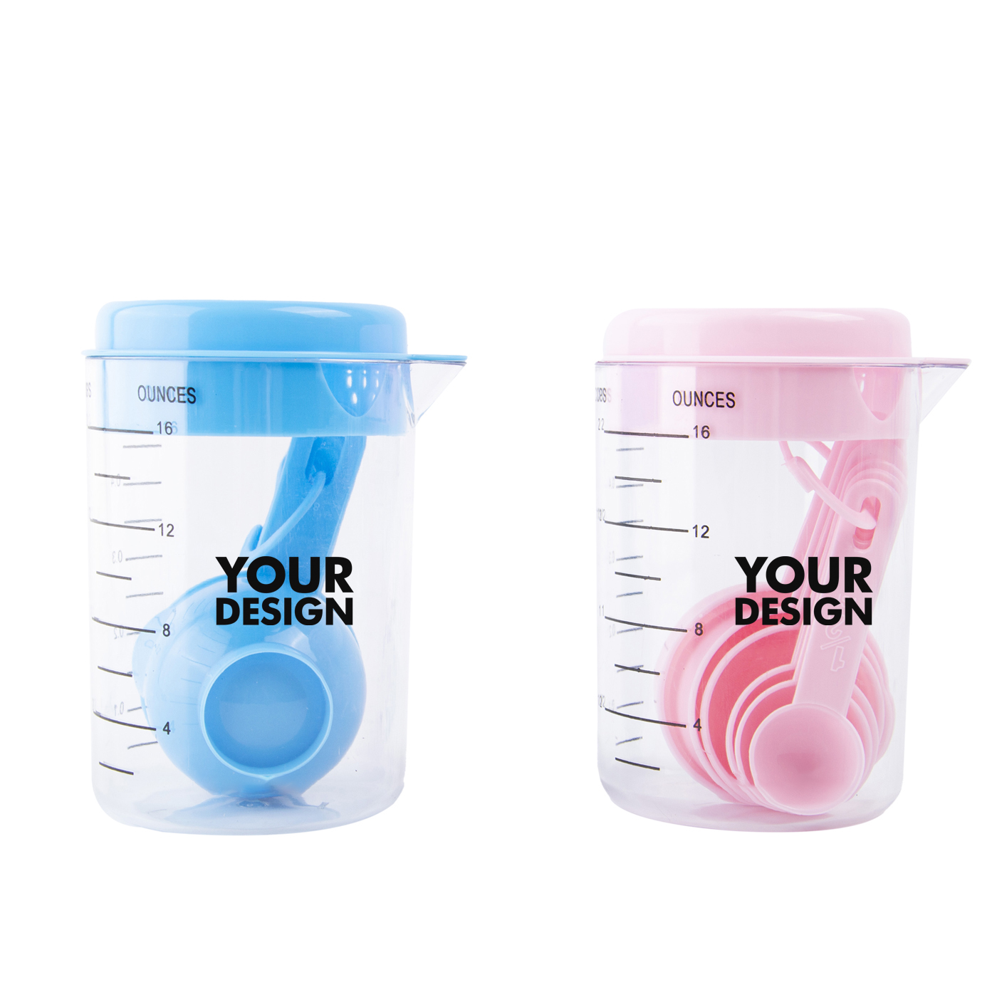 7 Pcs Plastic Measuring Cups And Spoons Set1