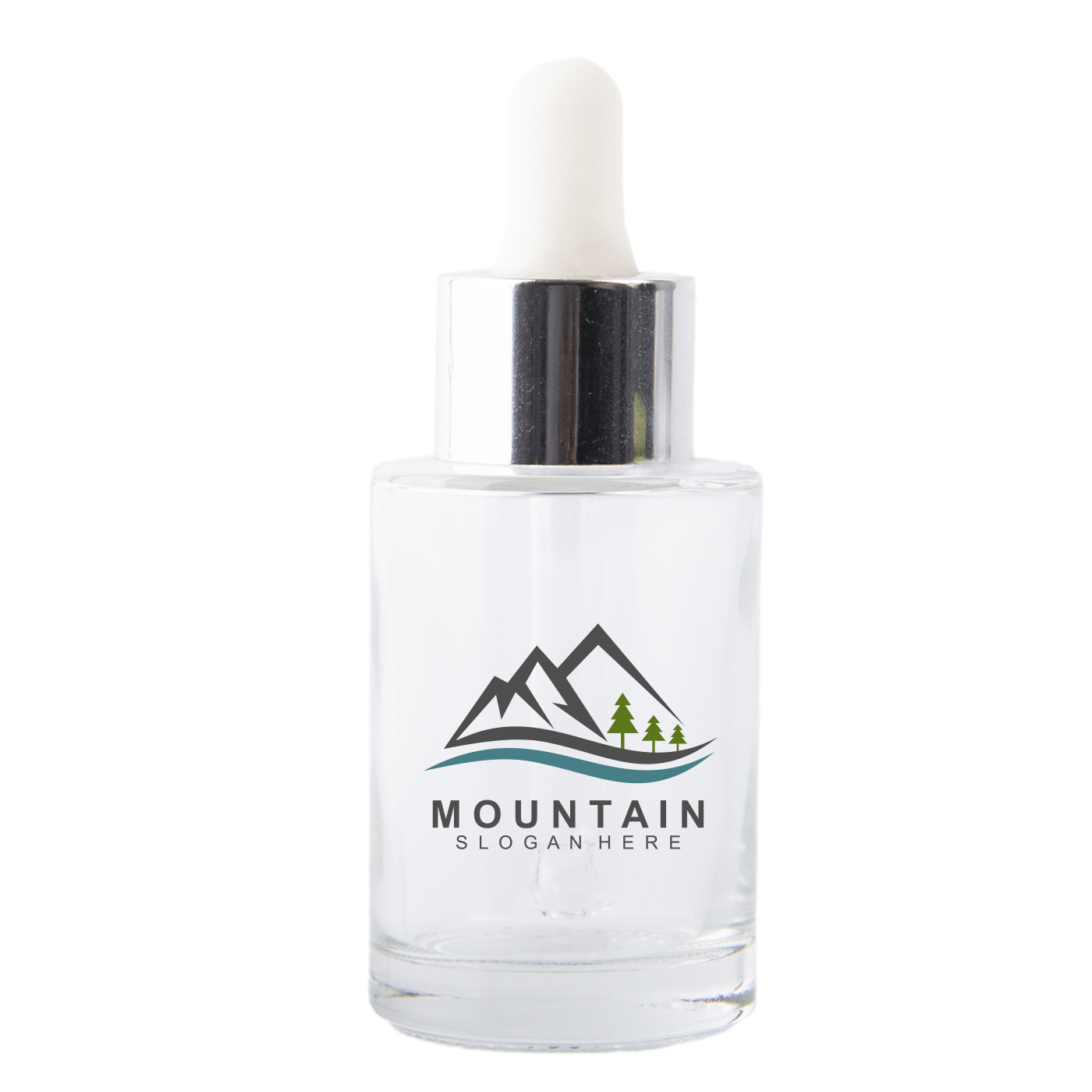 1oz. Glass Dropper Bottle