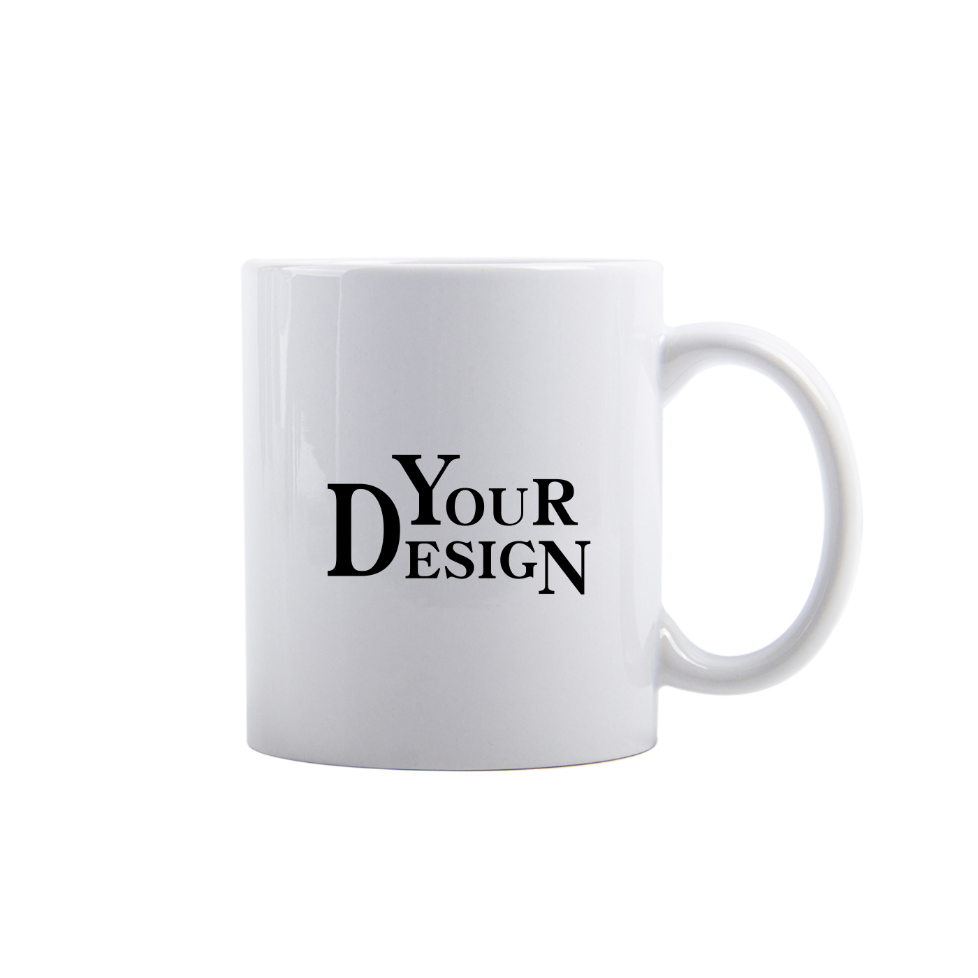 11 oz. Handle Ceramic Mug