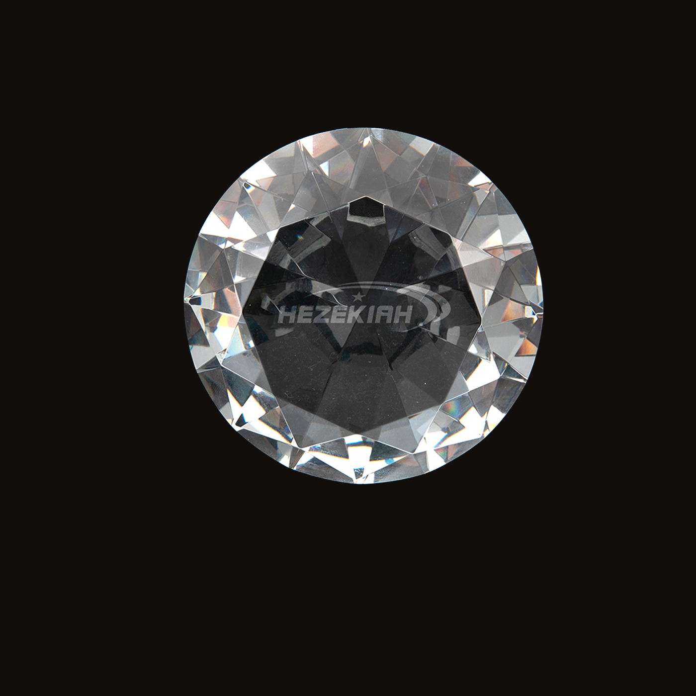 Custom Diamond Shaped Paperweight