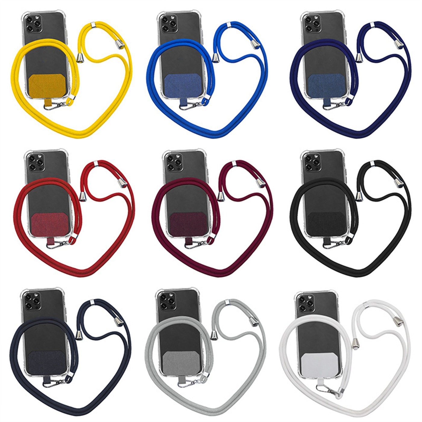 Crossbody Phone Lanyard Strap With Patch