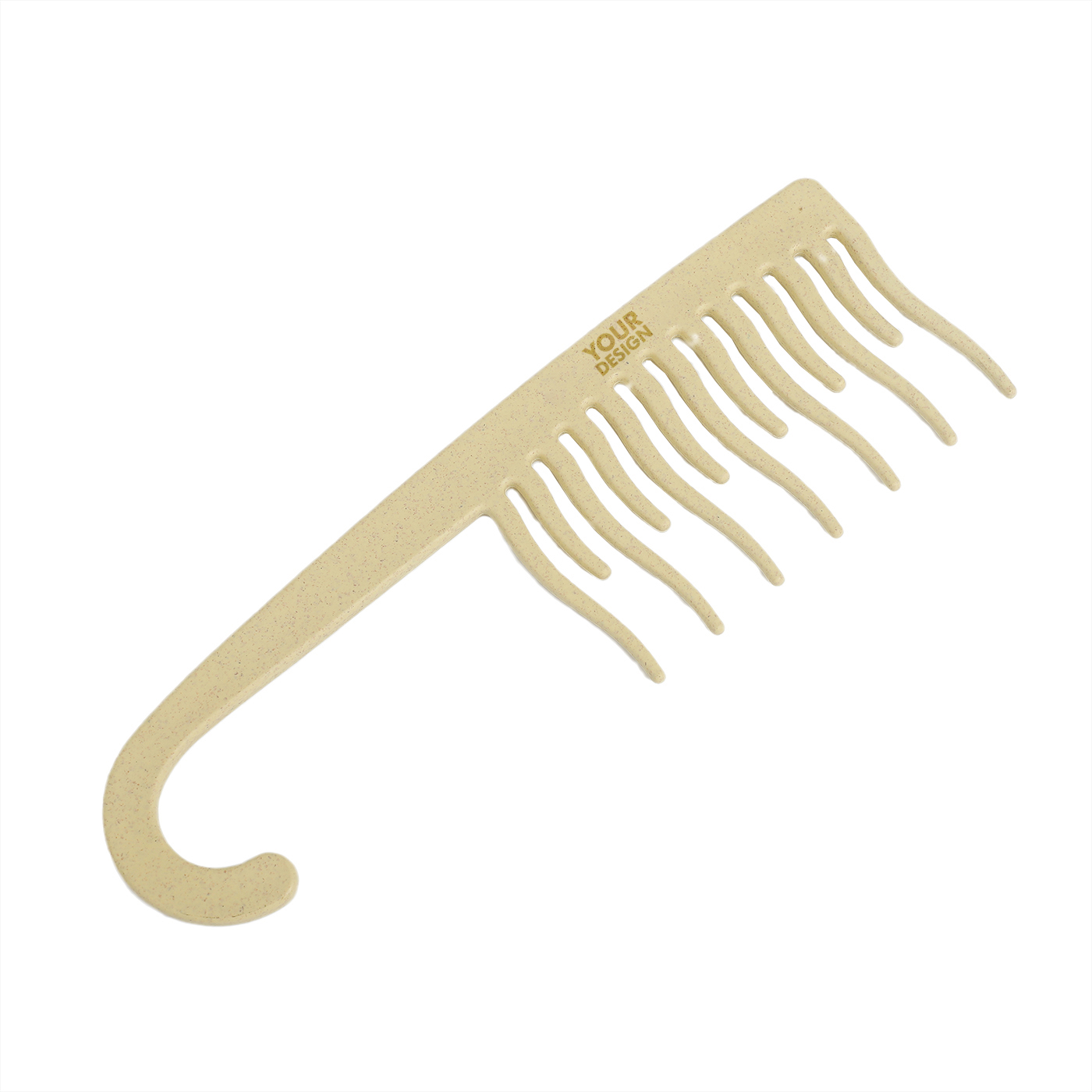 Wheat Straw Wide Tooth Shower Comb2