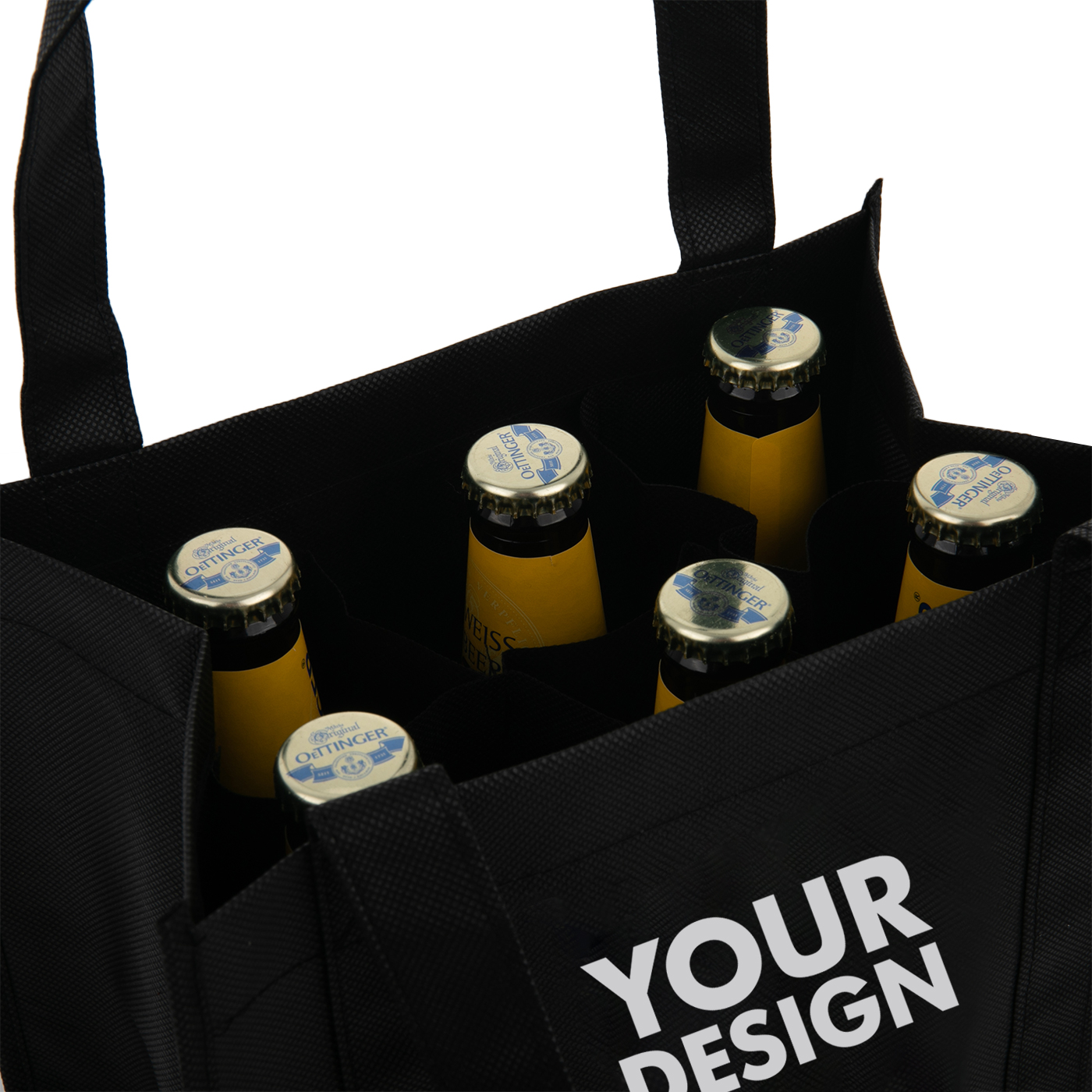 Six Bottle Non Woven Wine Tote Bag1
