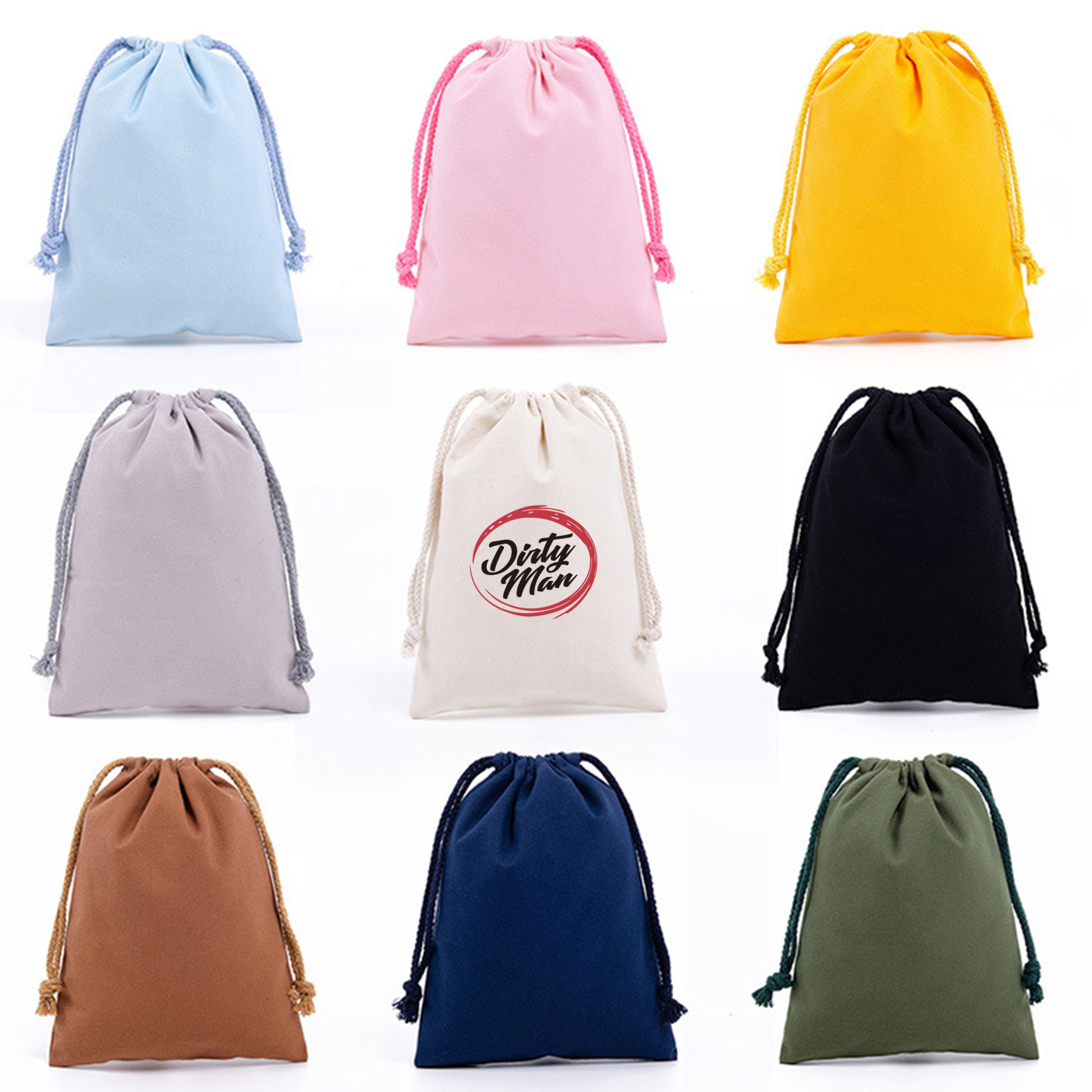 Canvas Drawstring Bag