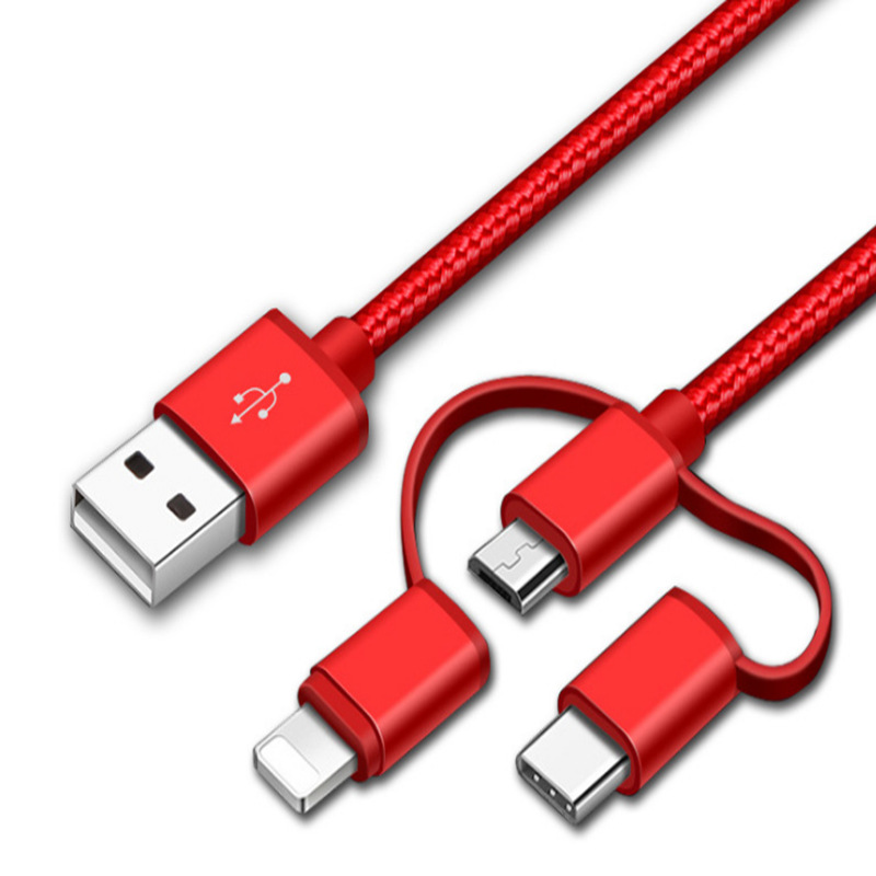 3 In 1 USB Charging Cable3