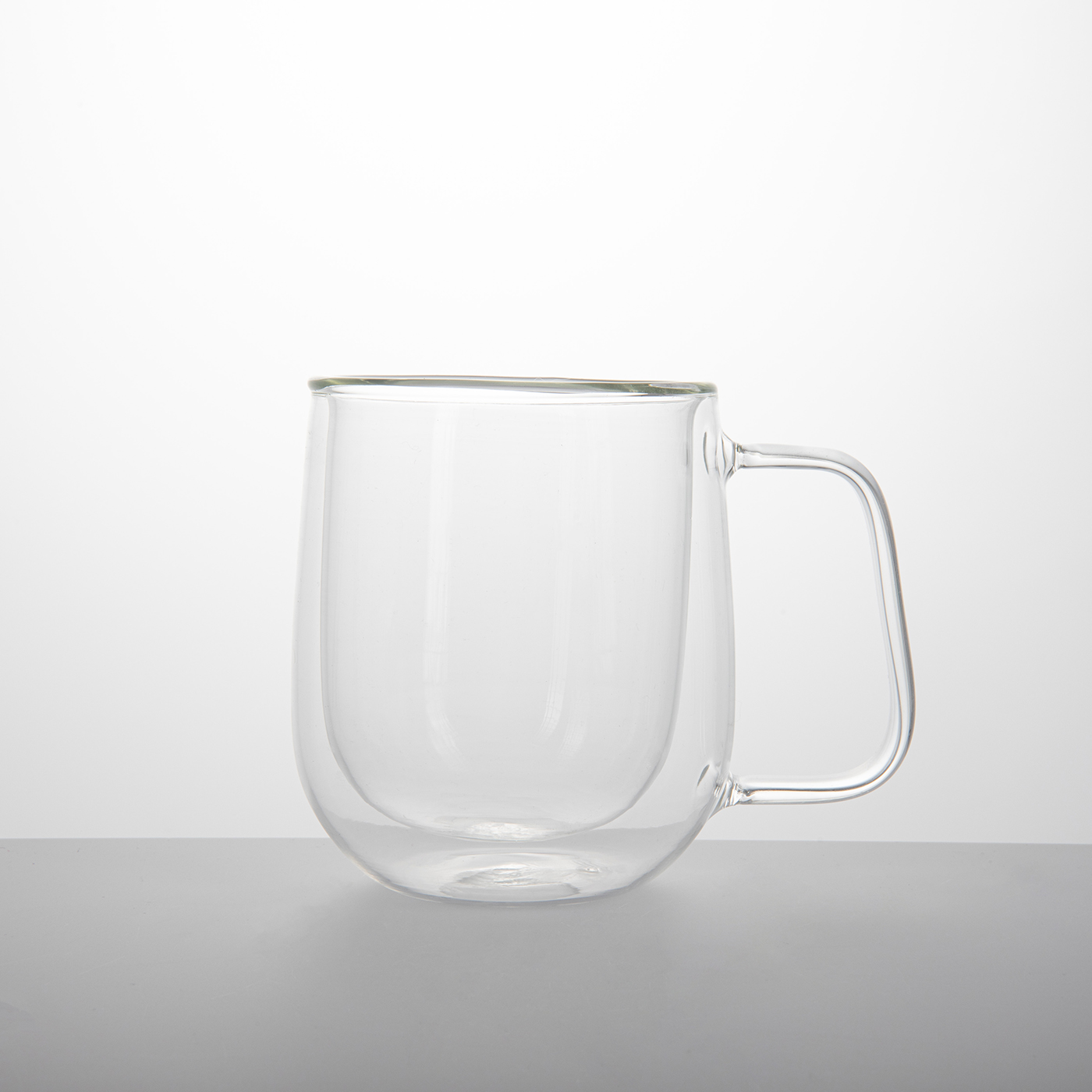 14 oz. Double-layer Glass Mug With Lid3