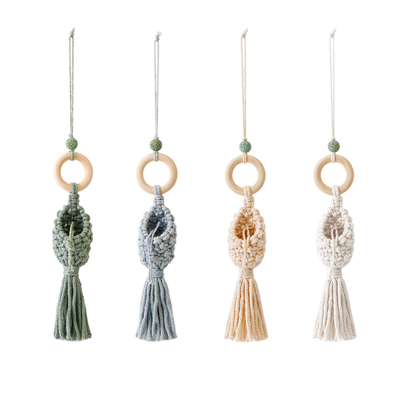 Car Diffuser Bottle Crochet Air Freshener