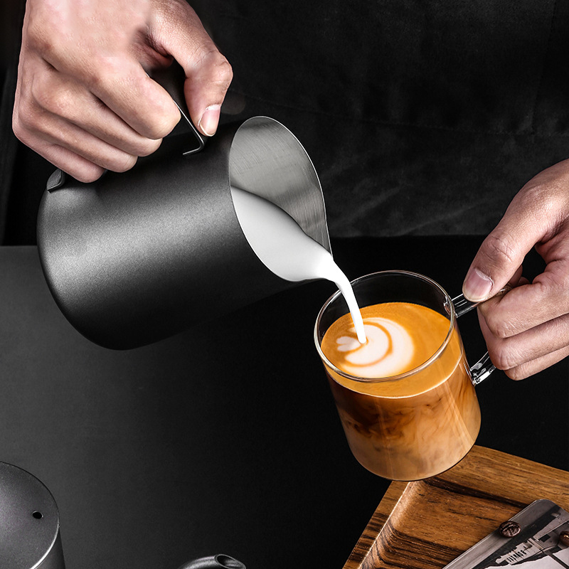 Stainless Steel Milk Frothing Pitcher2
