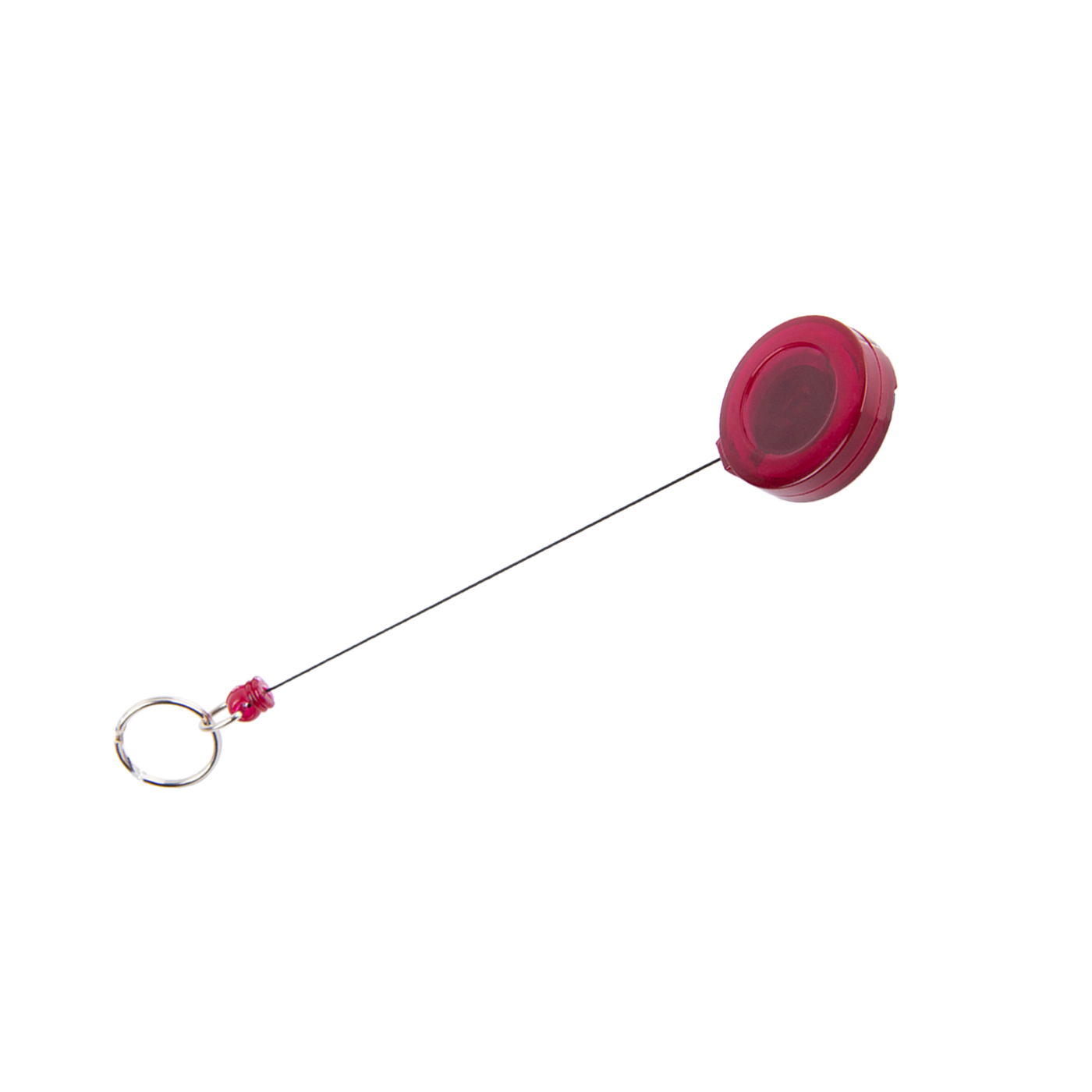 Retractable Badge Holder With Key Ring2