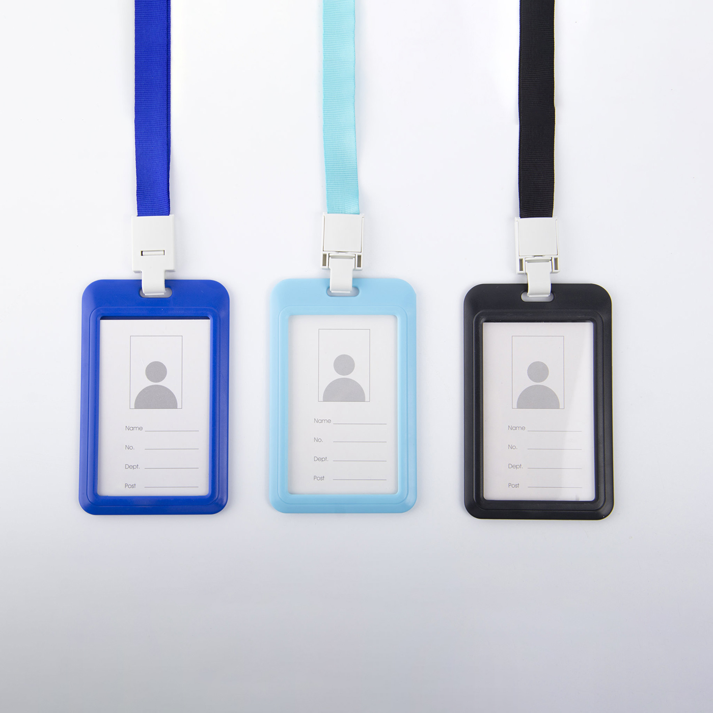 Portable Employee Plastic ID Card Holder2