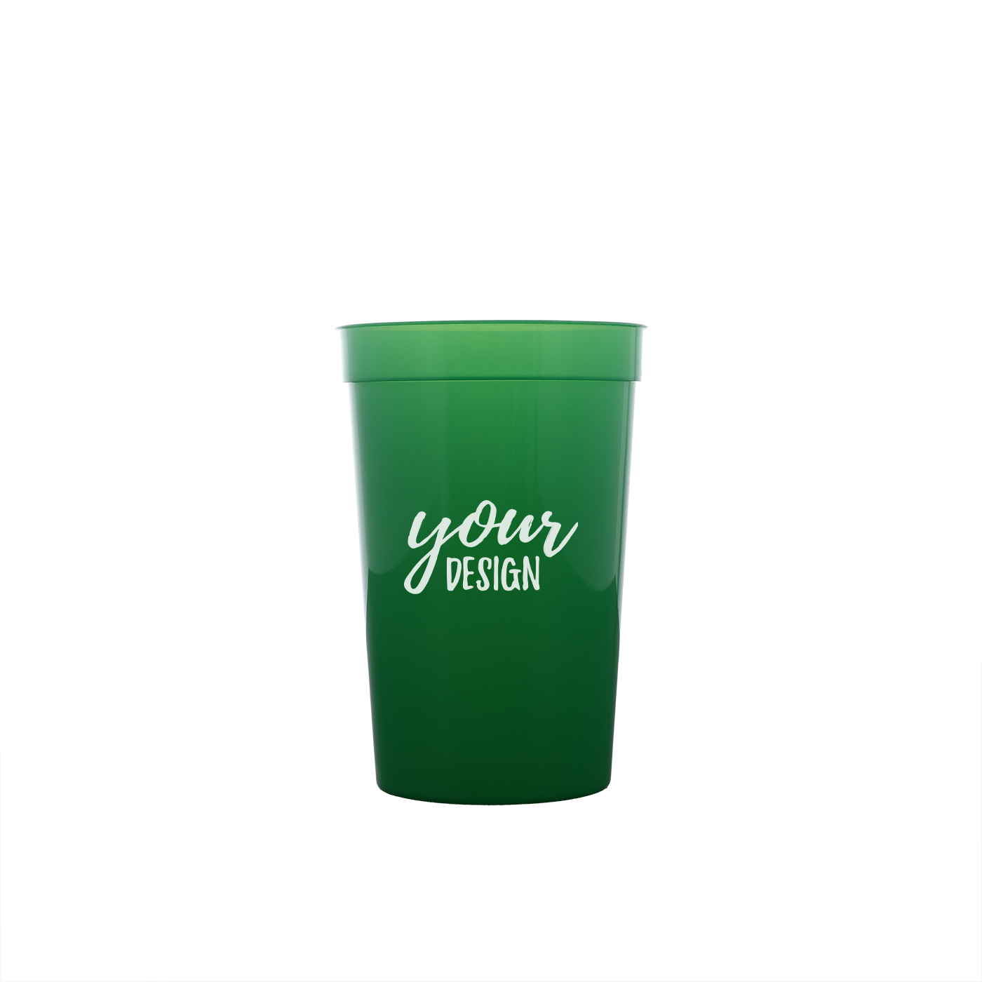 16 oz. Custom Plastic Stadium Cup1