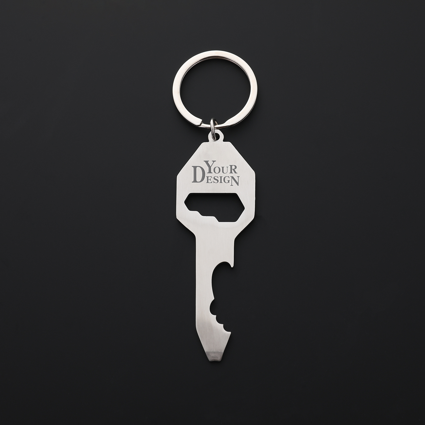 Multi Keychain Bottle Opener Screwdriver Wrench1