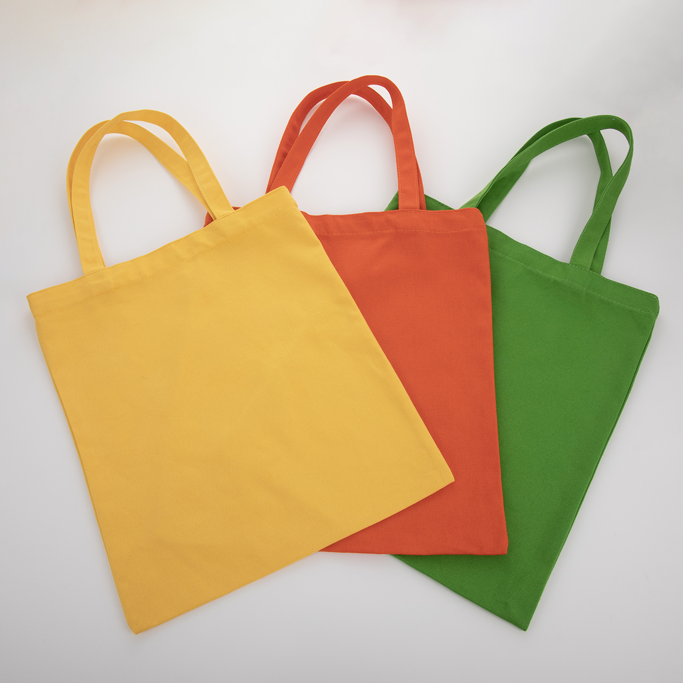 Colored Canvas Shopping Bag2