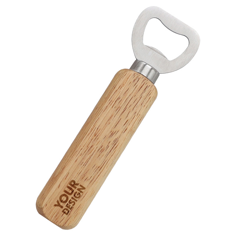 Bottle Opener With Wooden Handle1