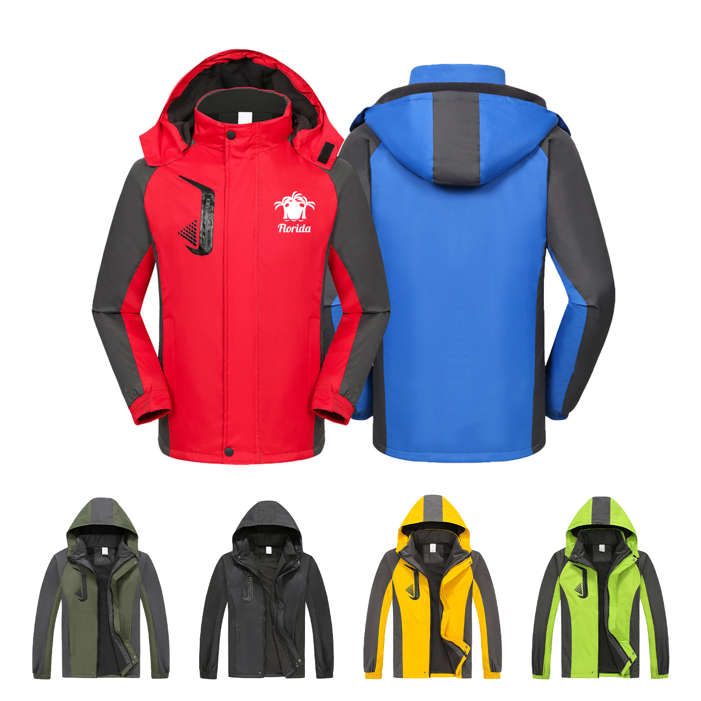 Outdoor Hooded Windproof Jacket