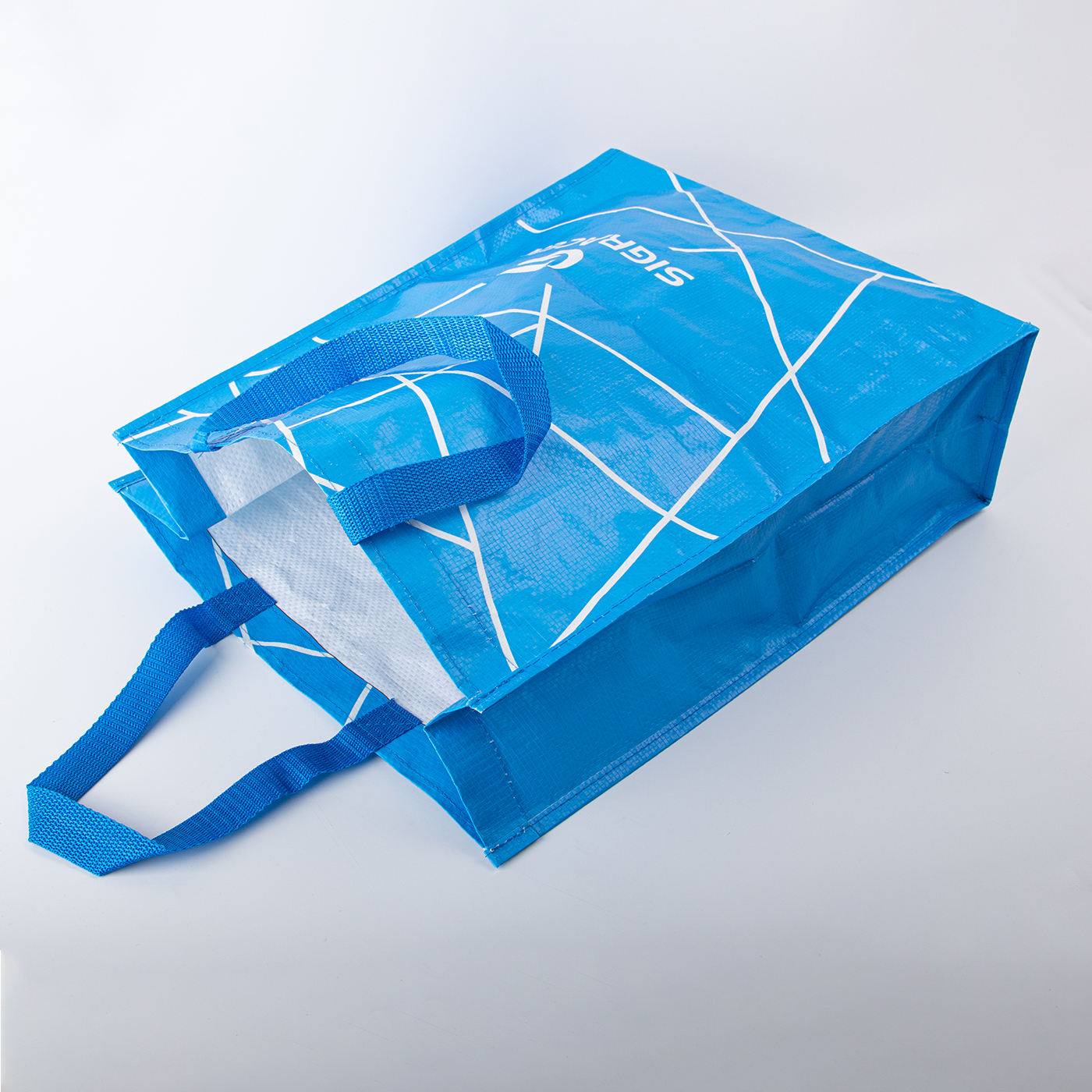 Reusable Woven Plastic Waterproof Tote Bag3