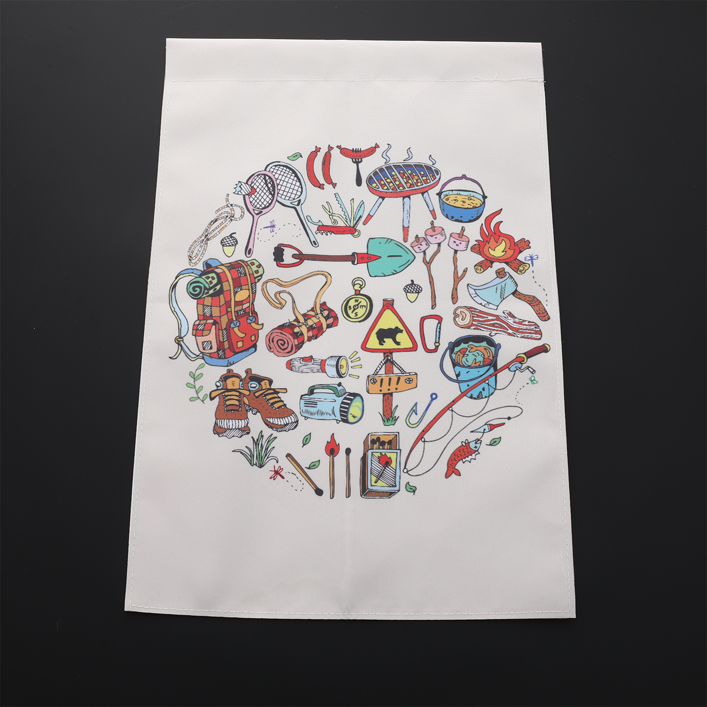 Custom Camping Garden Flag3