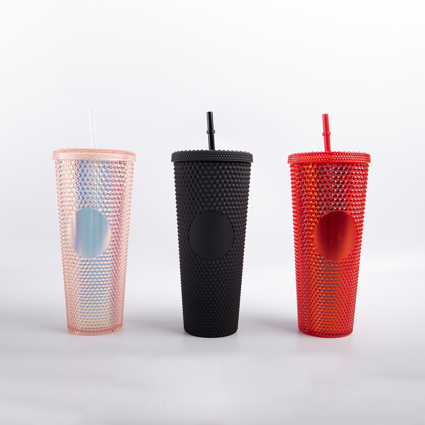Studded Tumbler With Straw3