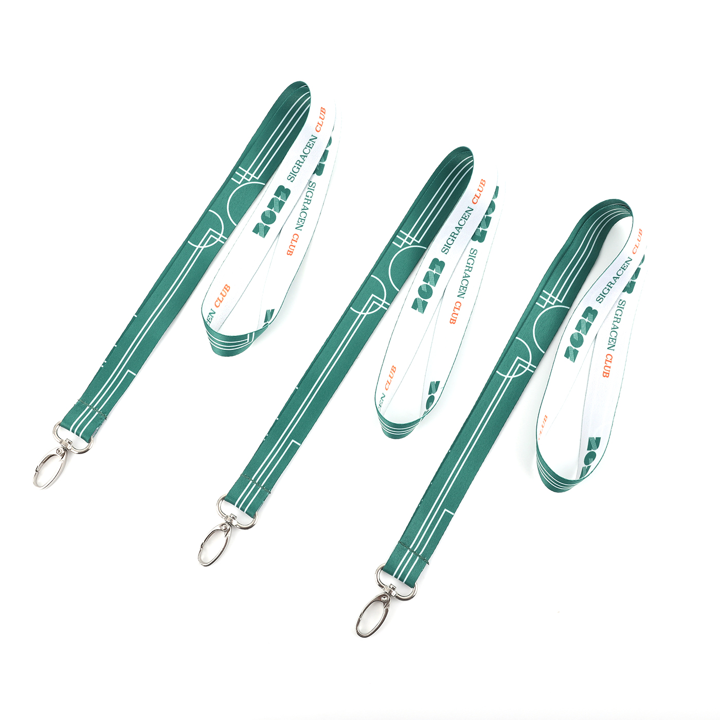 Branded Lanyard With Snap Clip