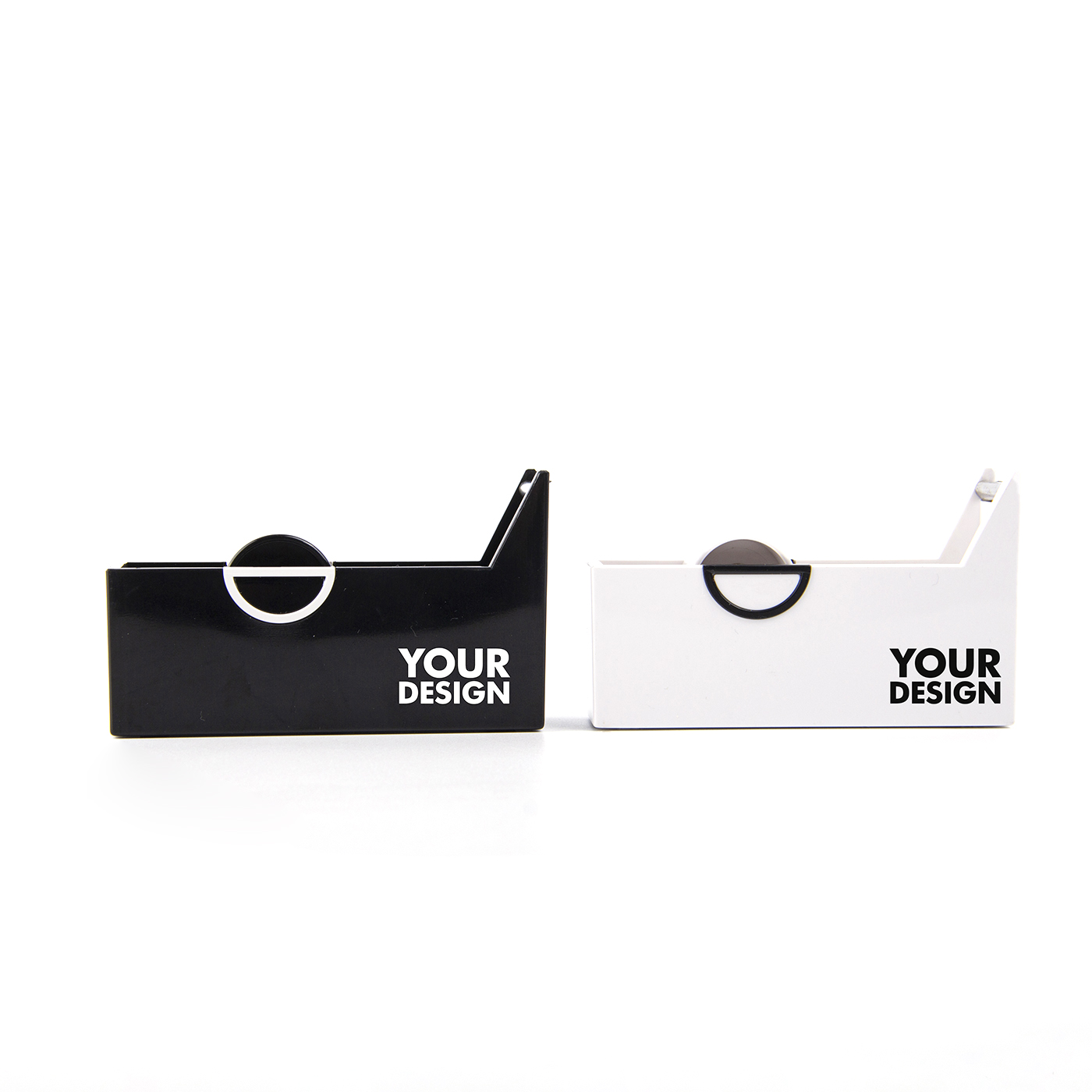 Custom Square Plastic Tape Dispenser1