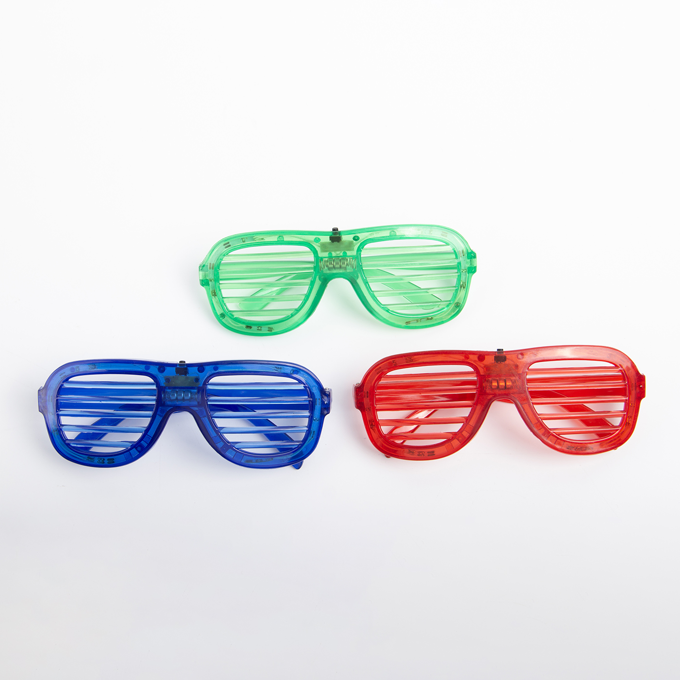 LED Plastic Light Up Glasses3
