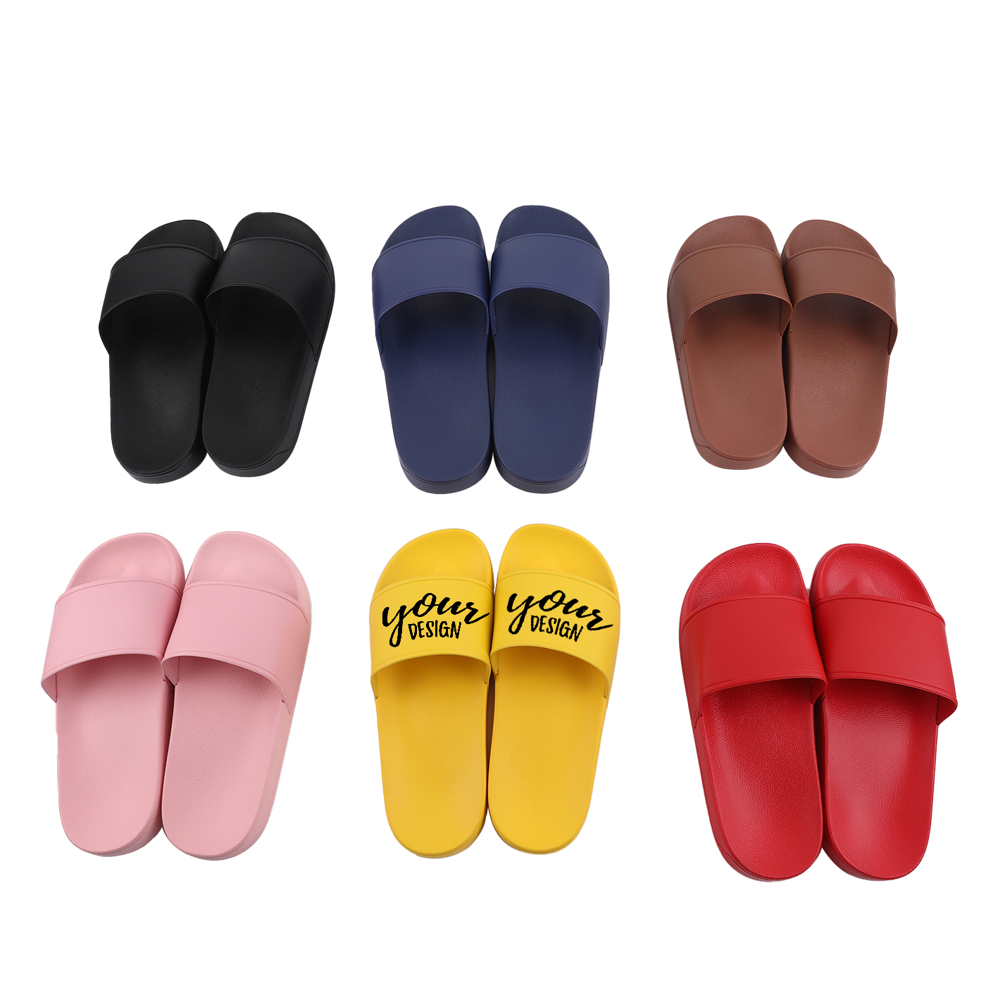 Customized PVC Sports Slippers1