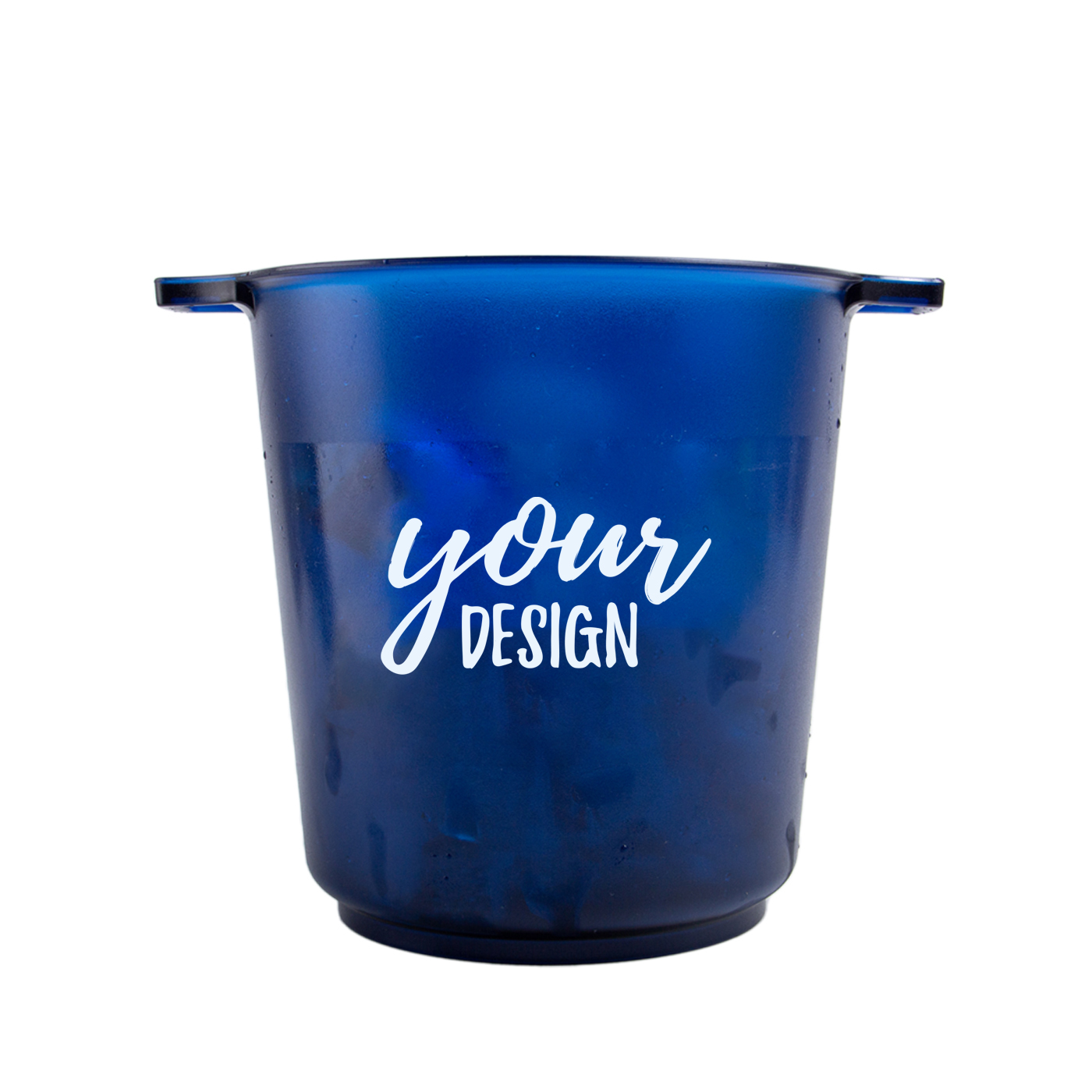 5L Plastic Ice Bucket With Handle1