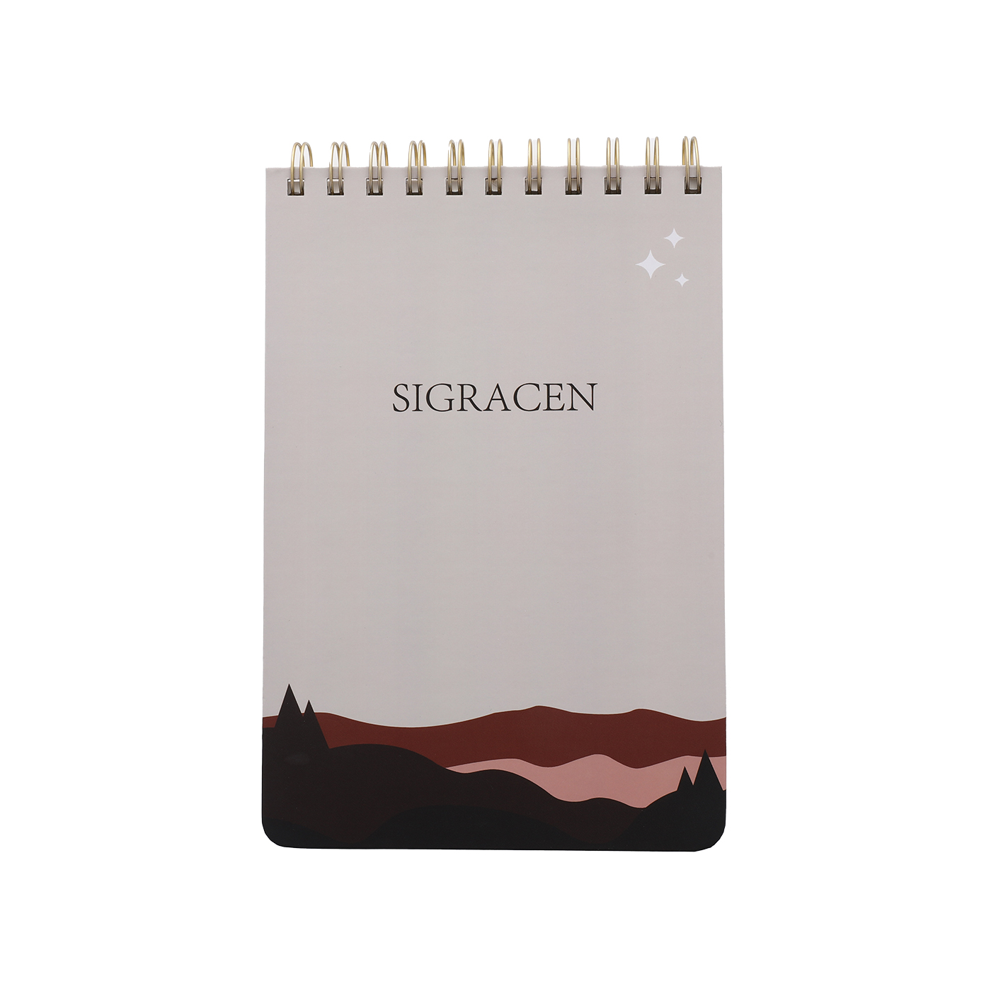 Personalized Top Bound Spiral Notebook2