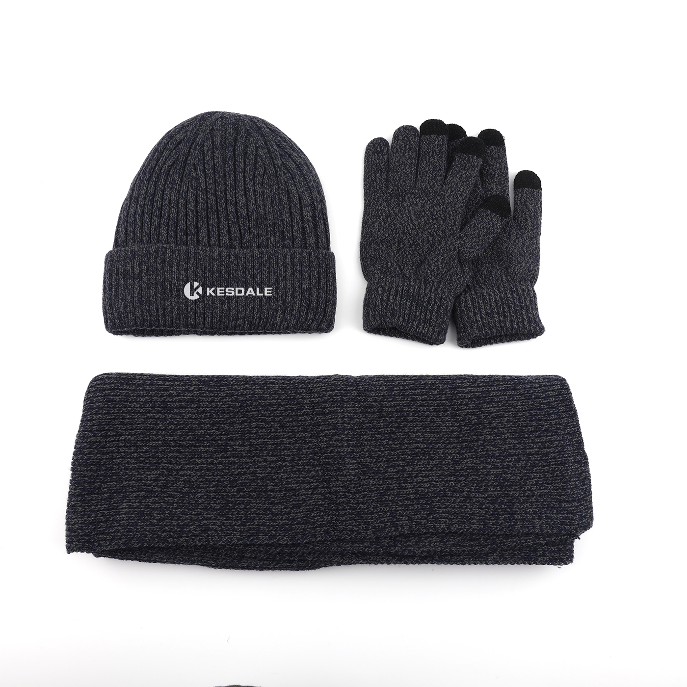Beanie Scarf Gloves Set2