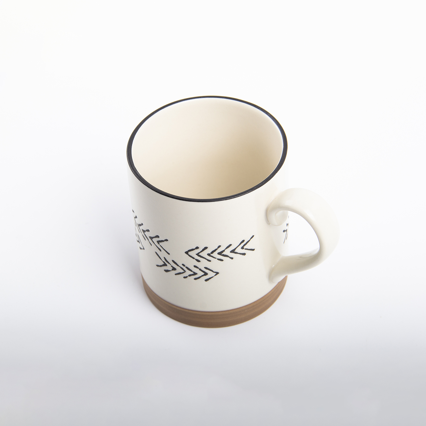 16 oz. Hand Painted Ceramic Mug3