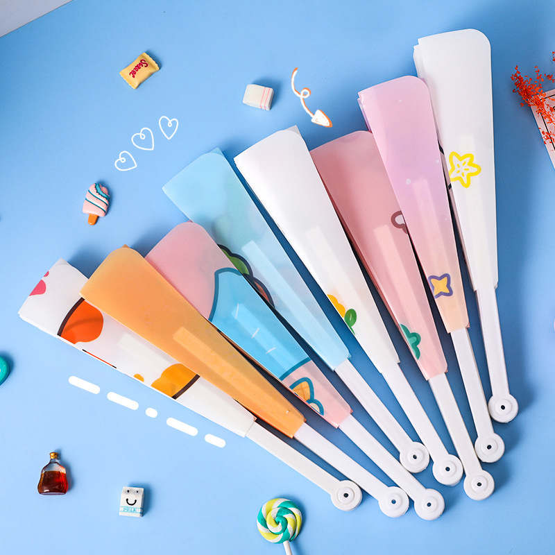 Custom Folding Plastic Hand Fan2